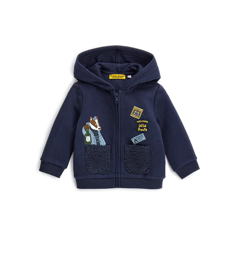 BABY BOY'S HOODIE JACKET-5