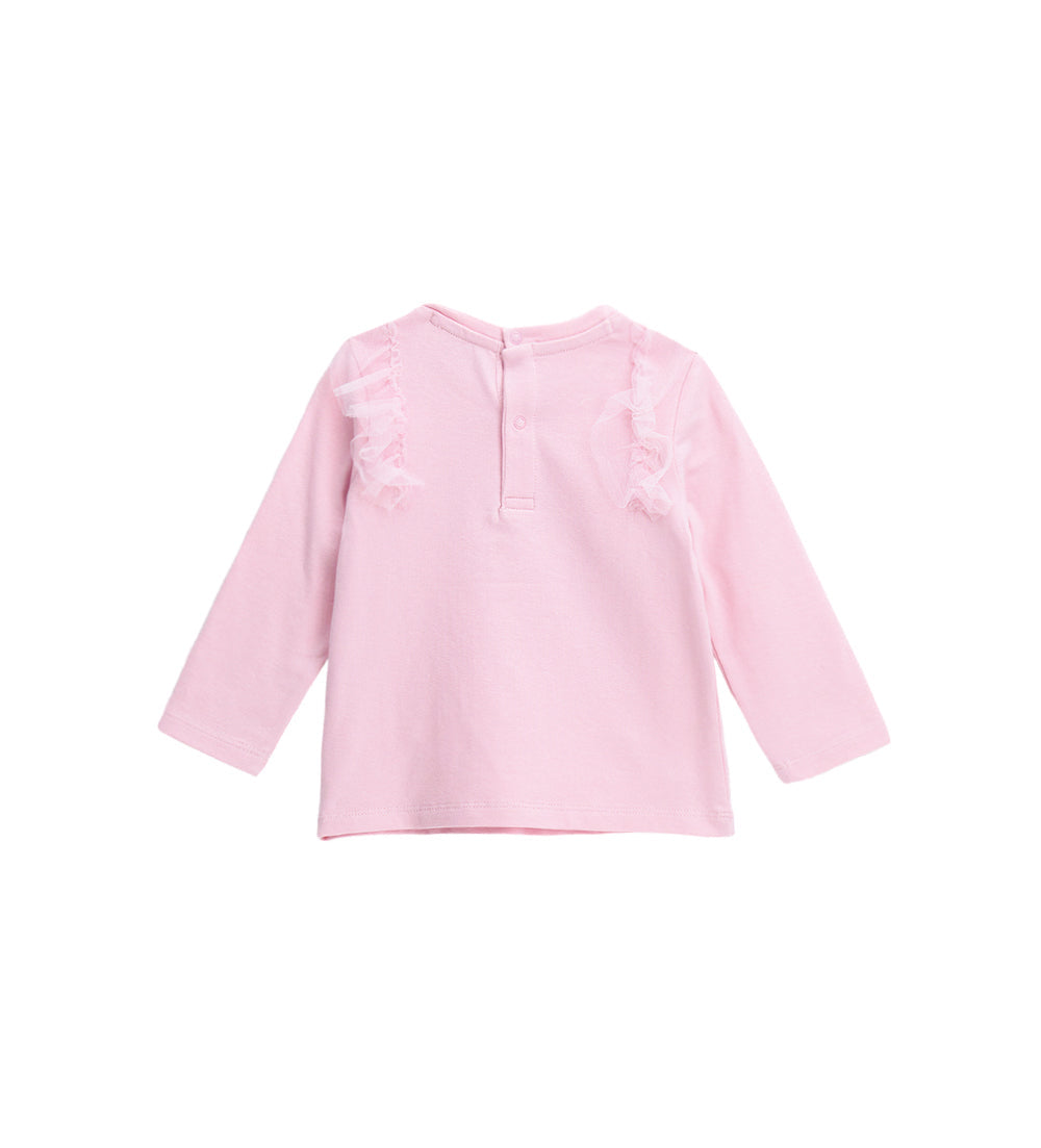 BABY GIRL'S T-SHIRT WITH TULLE-6