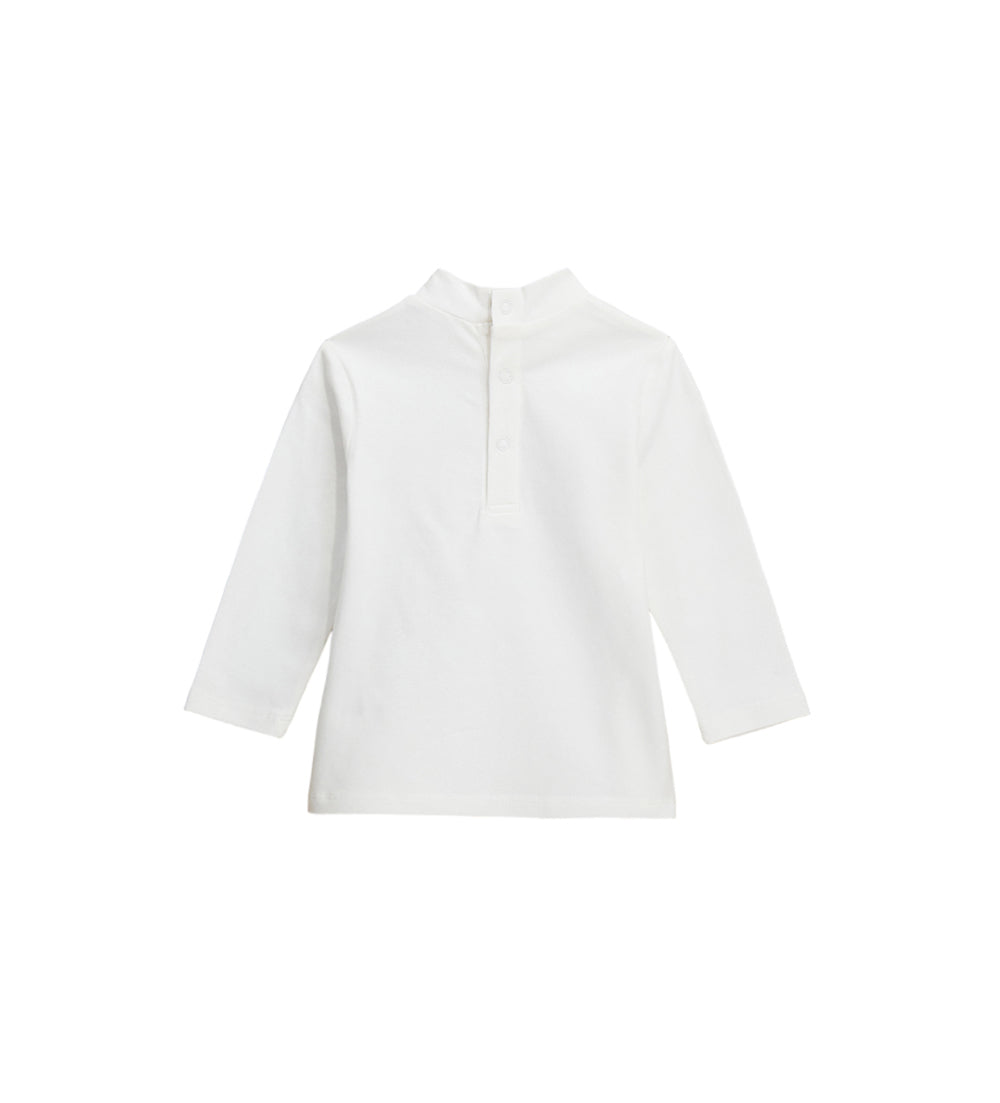 BABY GIRL'S T-SHIRT WITH TURTLENECK-3