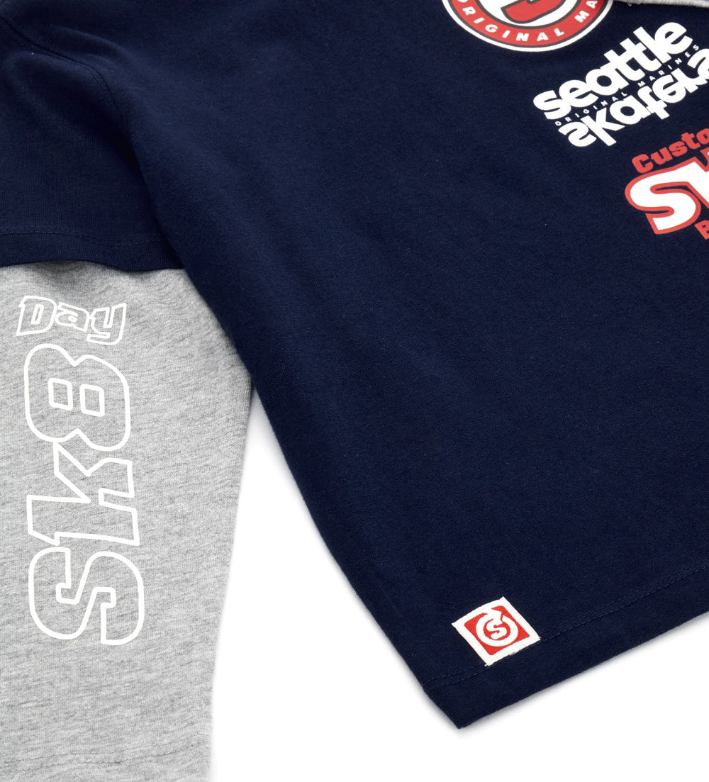 BOY'S DOUBLE SLEEVE T-SHIRT-7