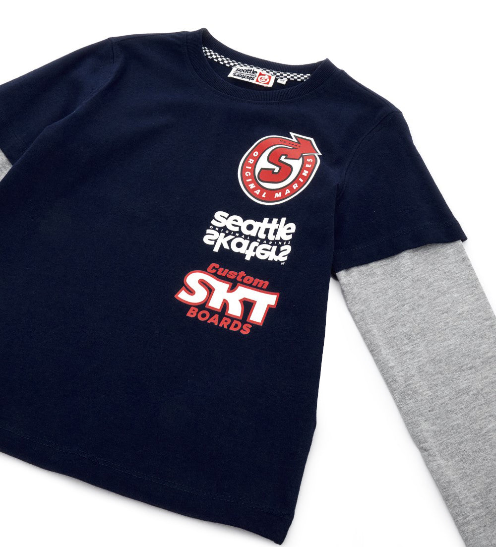 BOY'S DOUBLE SLEEVE T-SHIRT-10