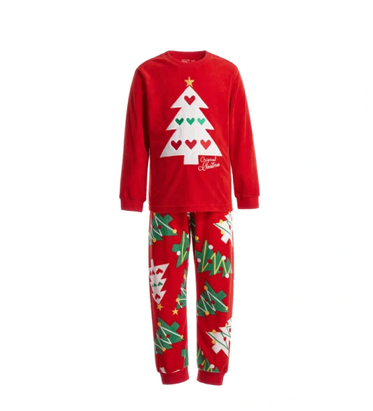 GIRL'S CHRISTMAS PAJAMAS-1