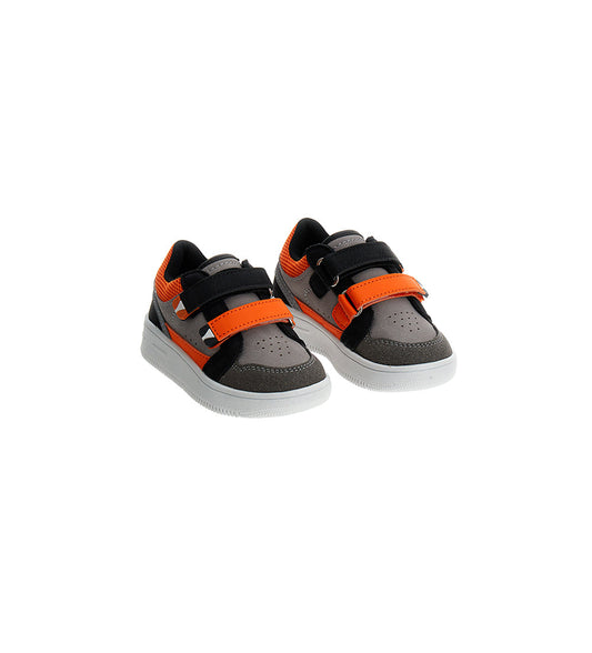 BABY BOY'S FAUX LEATHER SNEAKERS-1