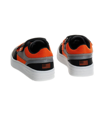 BABY BOY'S FAUX LEATHER SNEAKERS-2
