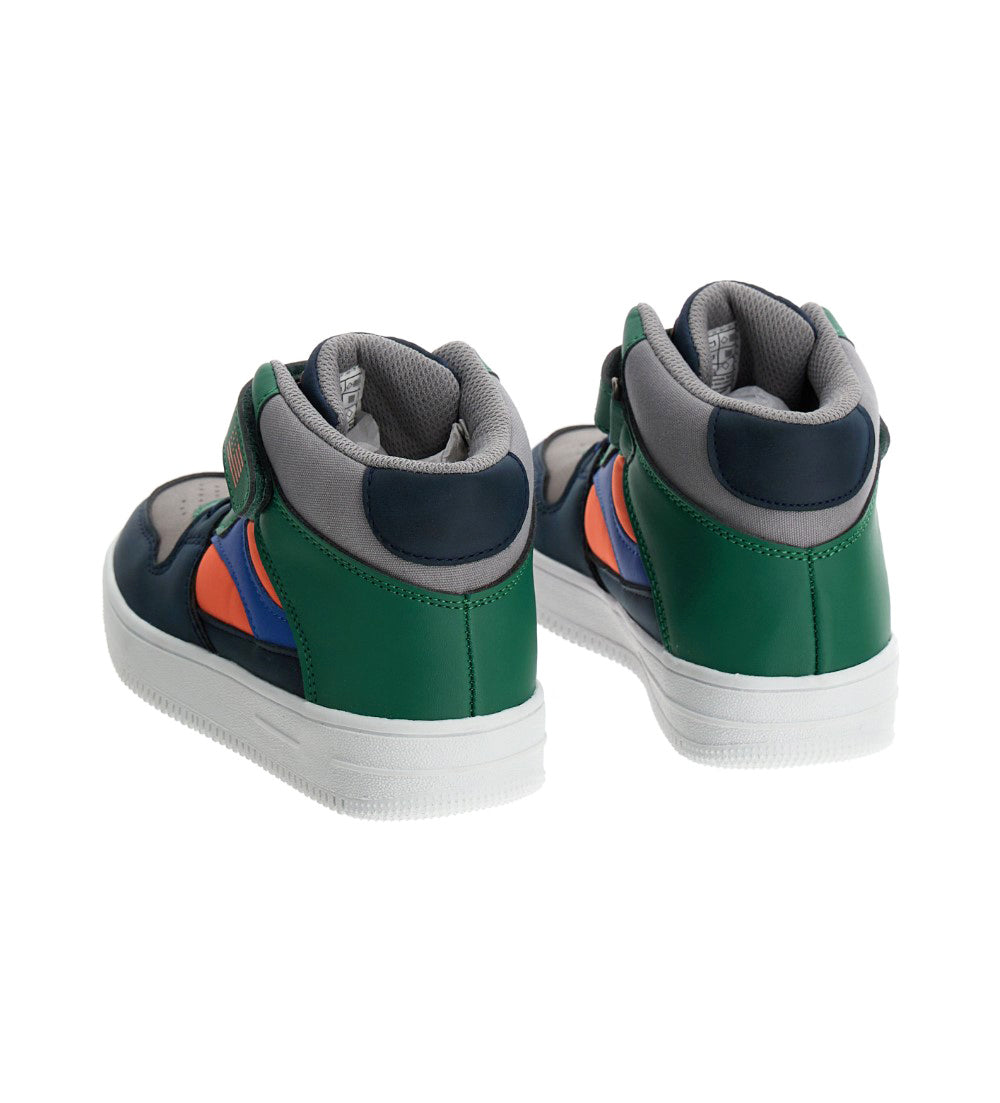 BOY'S FAUX LEATHER SNEAKERS-4