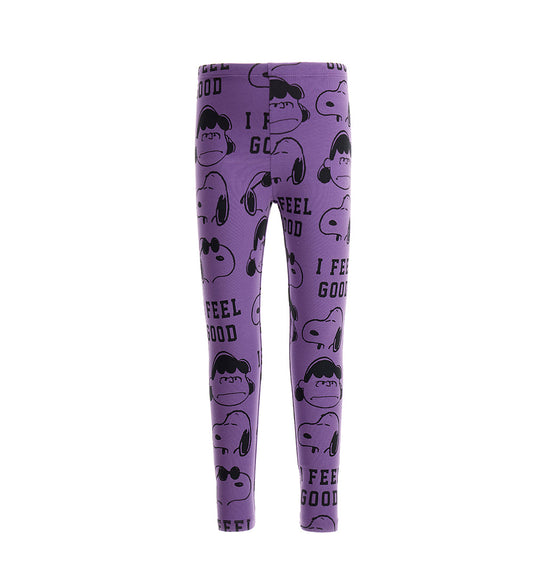 GIRL'S SNOOPY LEGGINGS-1