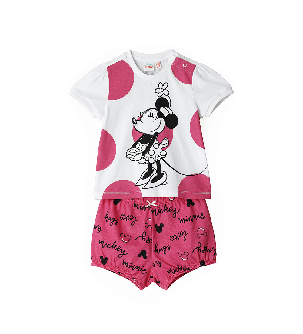 BABY GIRL'S DISNEY MINNIE PAJAMAS-1