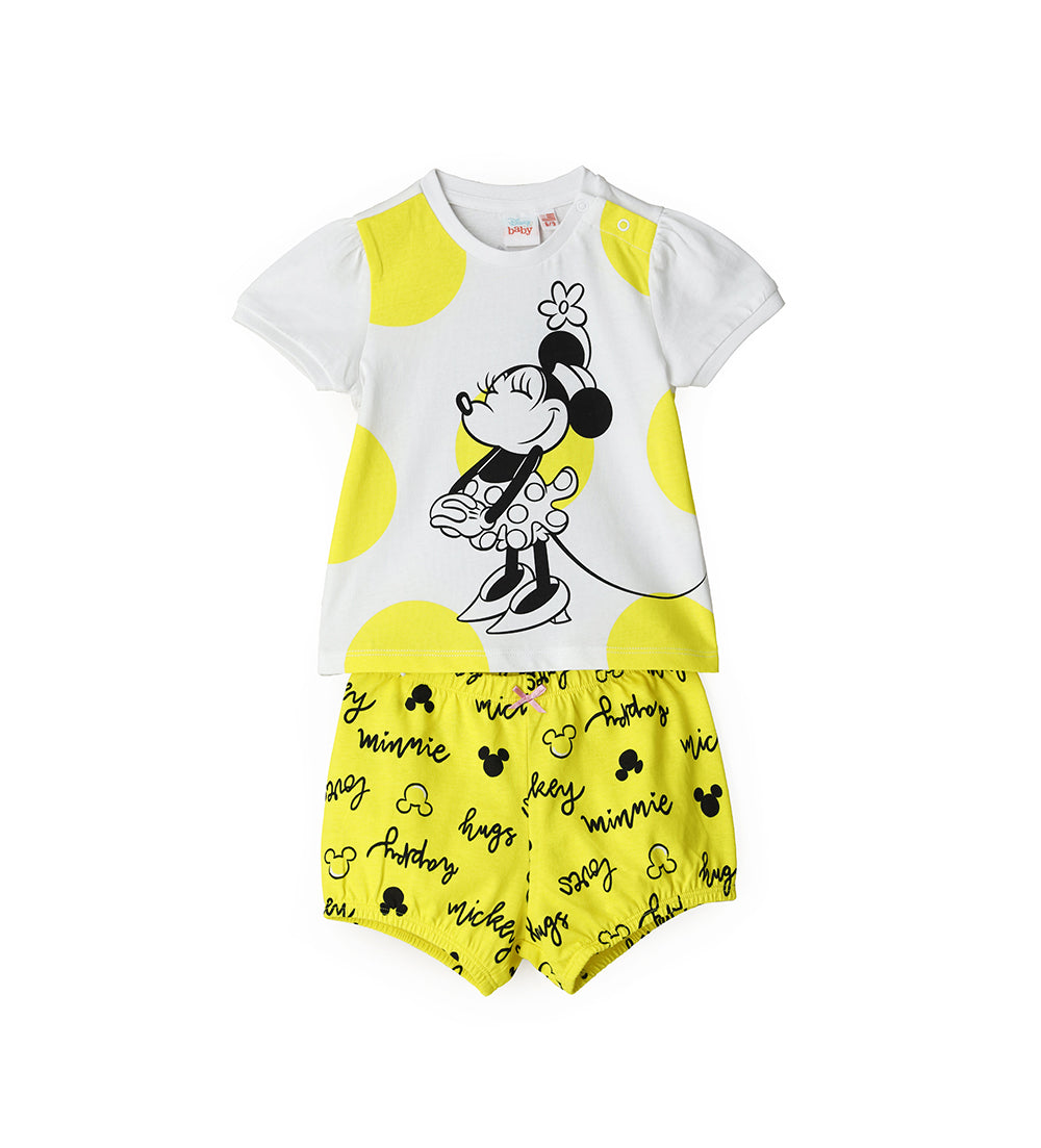 BABY GIRL'S DISNEY MINNIE PAJAMAS-3