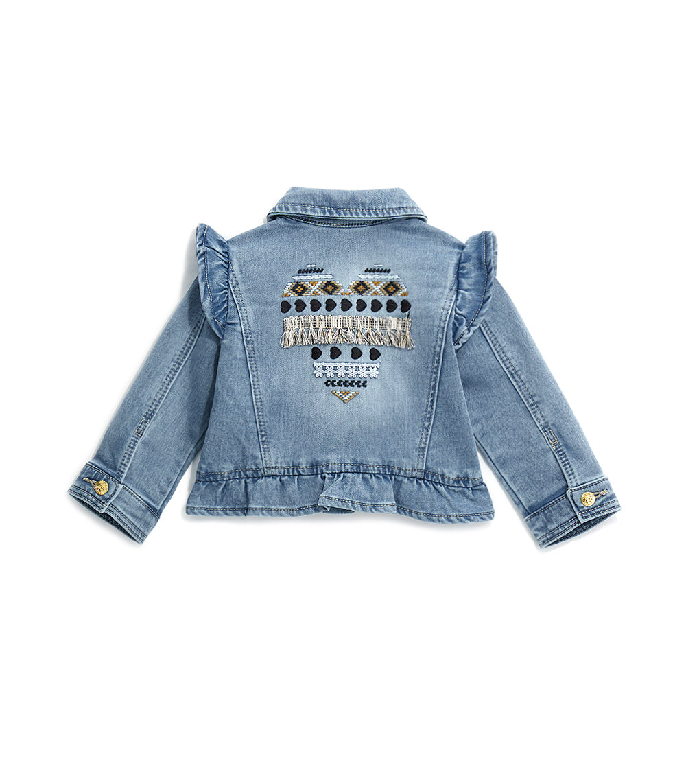 BABY GIRL'S DENIM JACKET-8