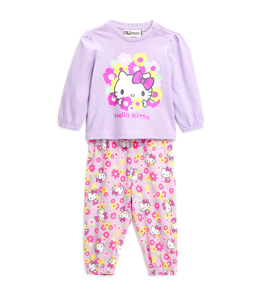 BABY GIRL'S HELLO KITTY PAJAMAS-1
