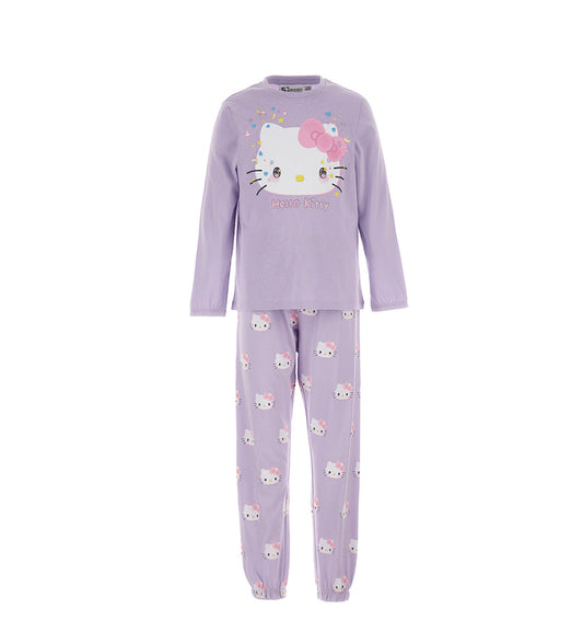 GIRL'S HELLO KITTY PAJAMAS-1