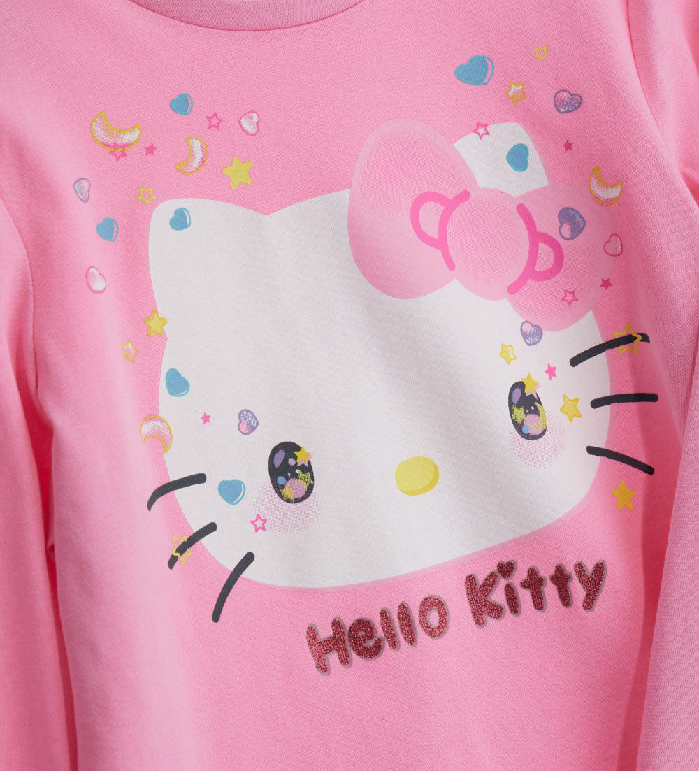 GIRL'S HELLO KITTY PAJAMAS-5