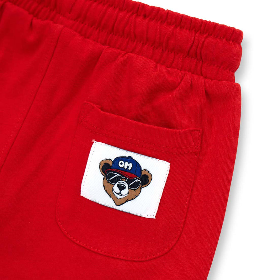 Boy - Jersey bermuda shorts 9 - 12 M Blue
