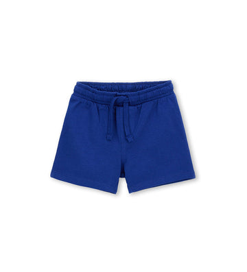 Boy - Jersey bermuda shorts 9 - 12 M Blue