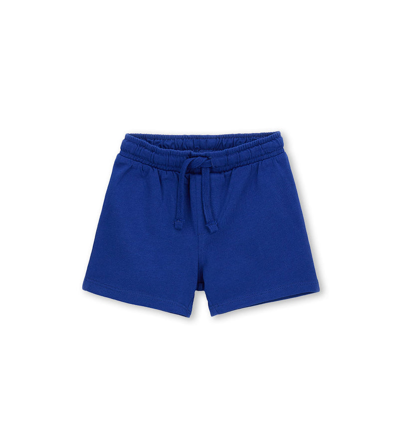 Boy - Jersey bermuda shorts 9 - 12 M Blue