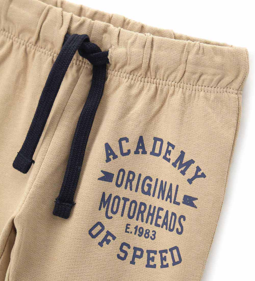 Boy - Brown Sweatpants Beige 9 - 12 M
