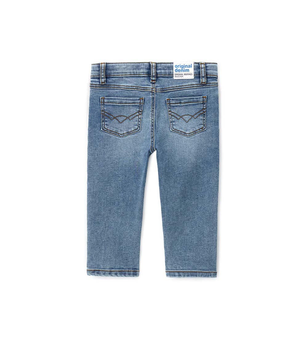 Boy - 5-pocket jeans Denim 9 - 12 M