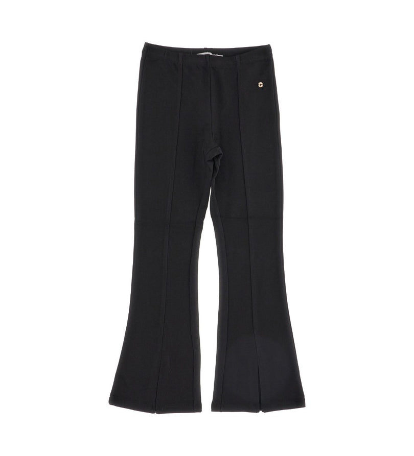 Girl - Bell-bottom leggings 9 - 10 Y Black