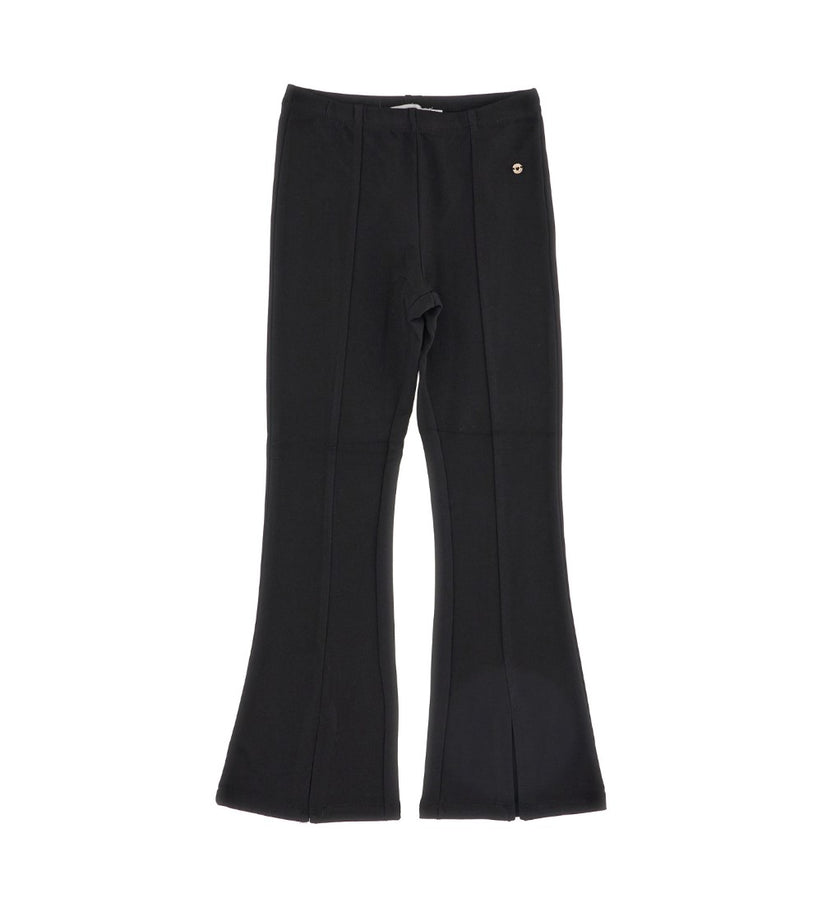 Girl - Bell-bottom leggings 9 - 10 Y Black