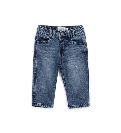 Baby boy's 5 pocket denim pants