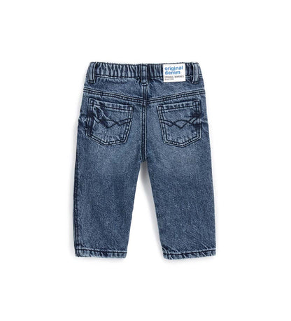 Baby boy's 5 pocket denim pants