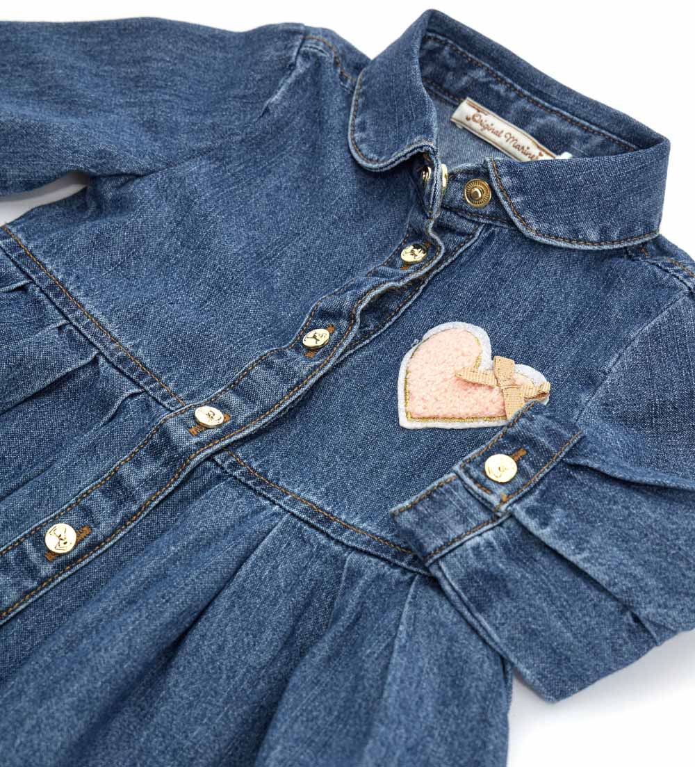 Baby girl's denim dress