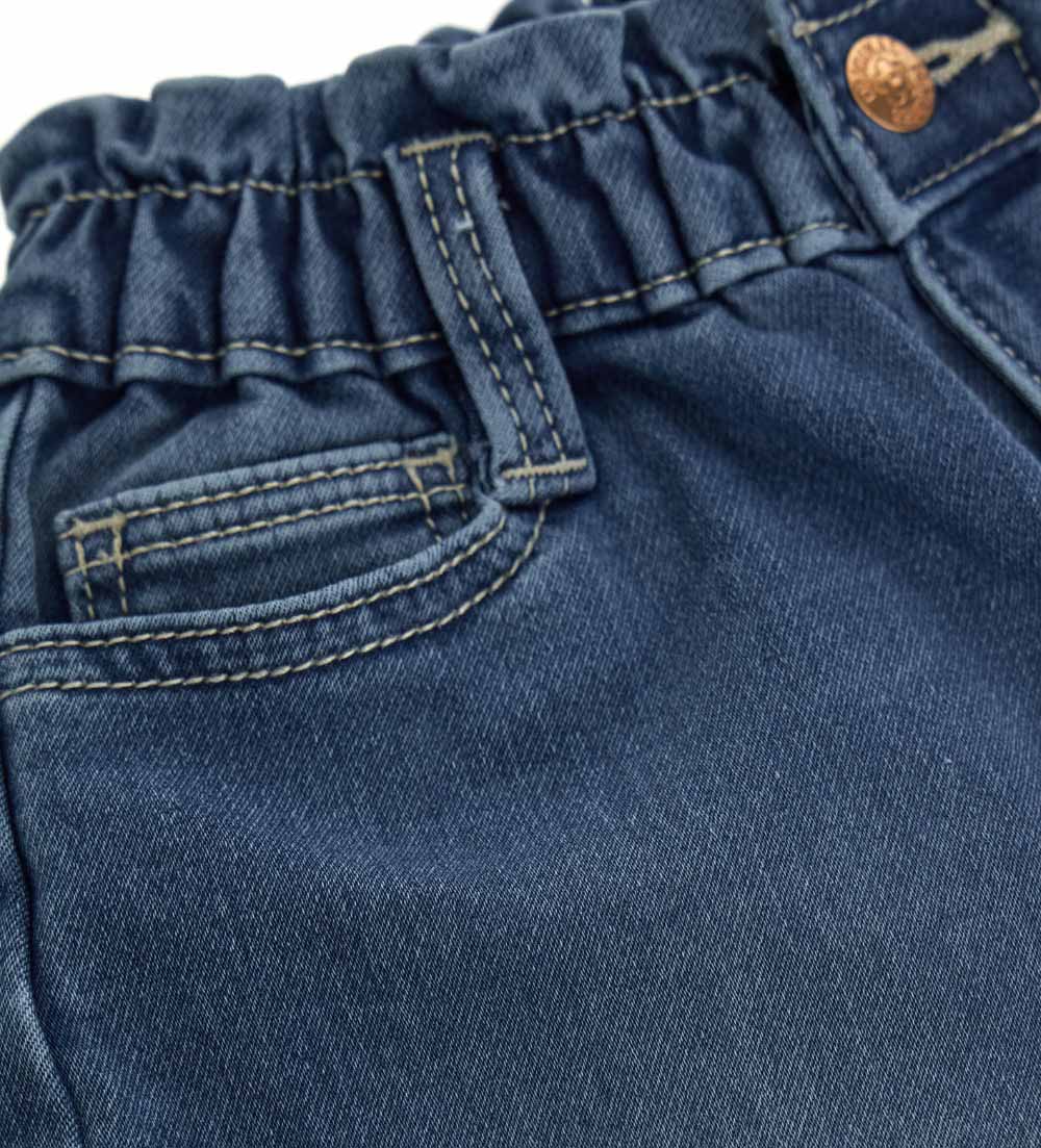 Baby girl's paperbag jeans