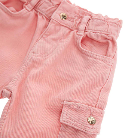 Baby girl's paperbag jeans