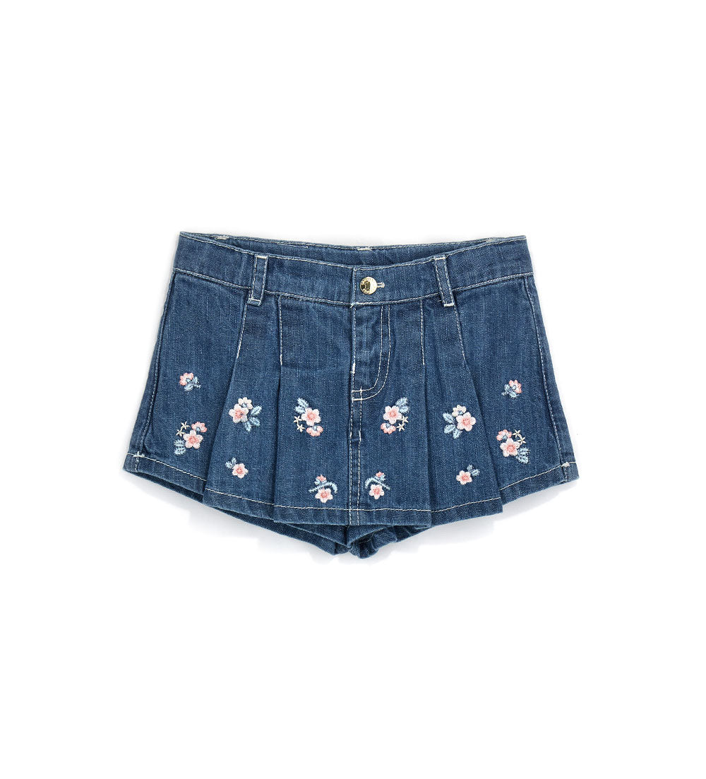 Baby girl's denim shorts-5