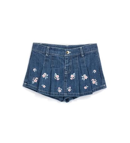 Baby girl's denim shorts-5