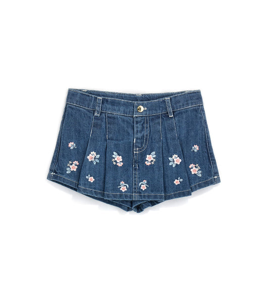 Baby girl's denim shorts