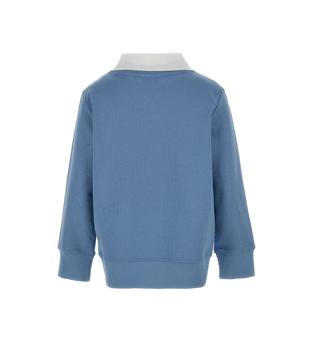 Boy's collared sweatshirt