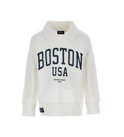 Boy's collared sweatshirt