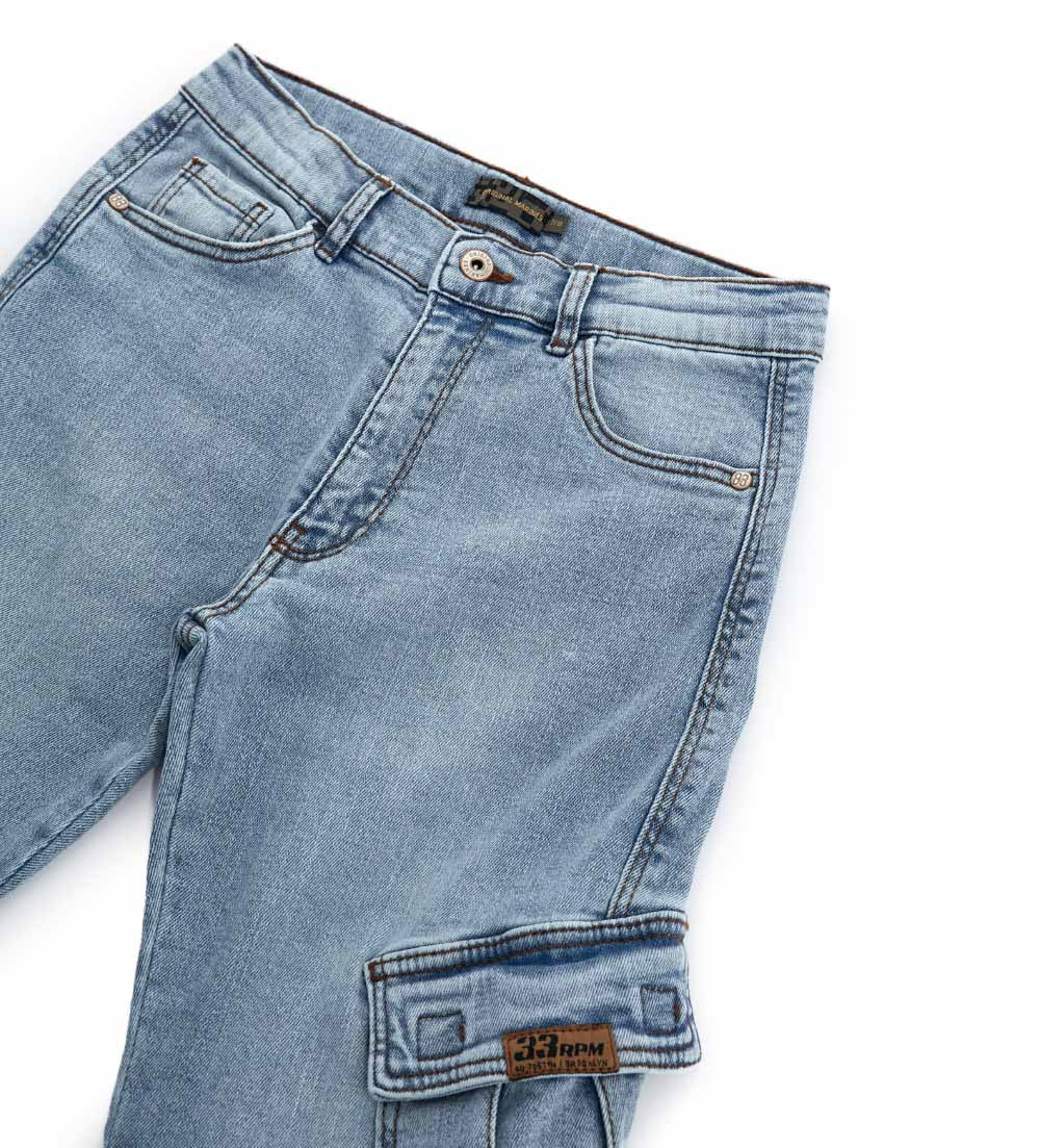 BOY'S CARGO JEANS-1