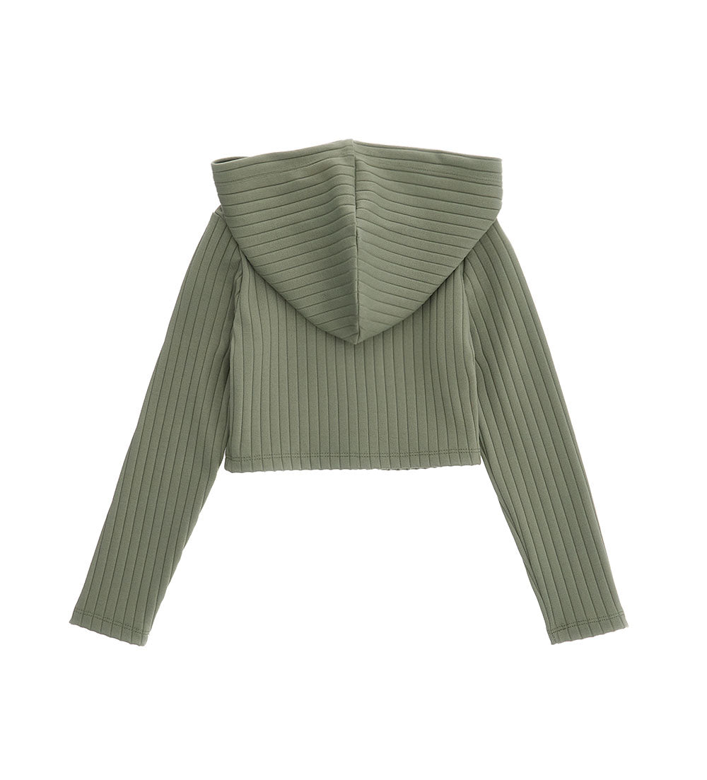 Girl's ribbed jacket