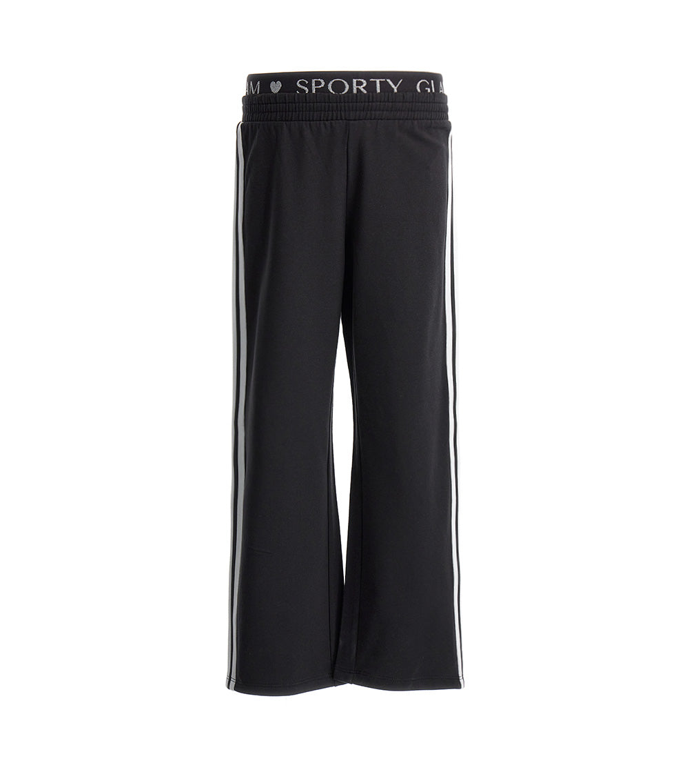 Girl's wide leg pants-1