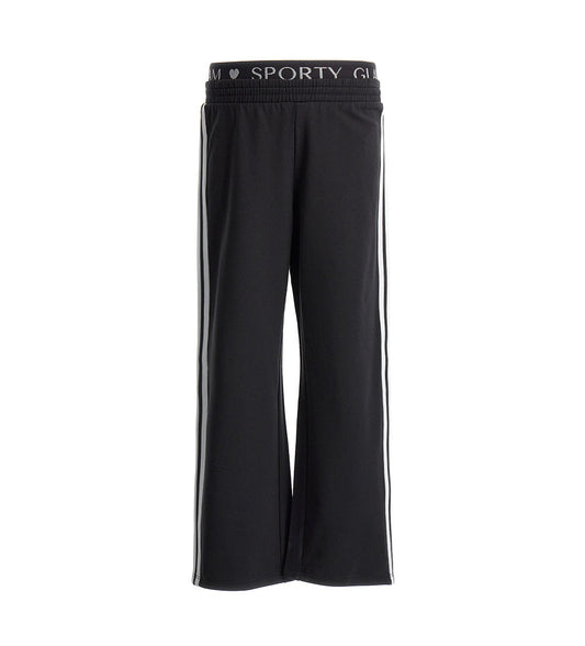 Girl's wide leg pants-1