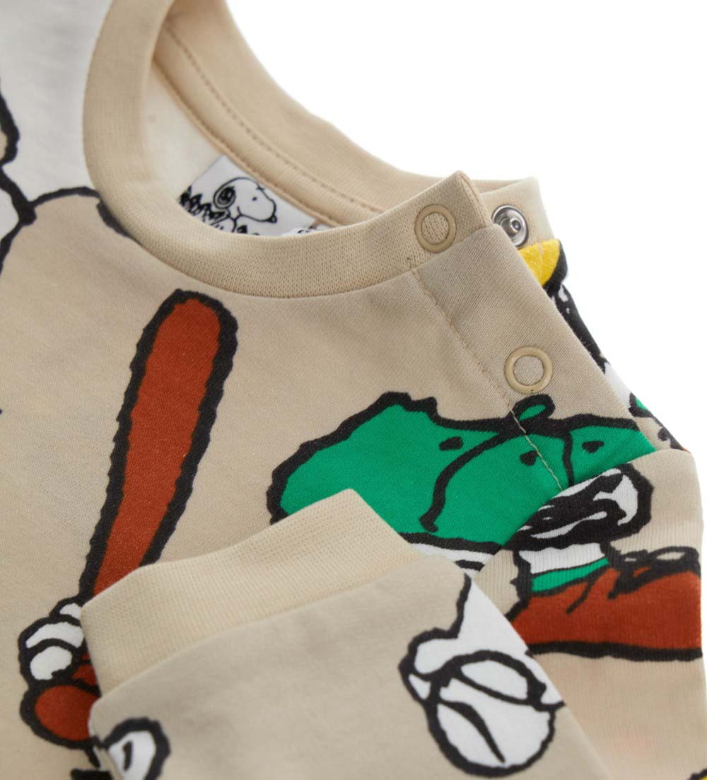 Baby boy's snoopy pajamas