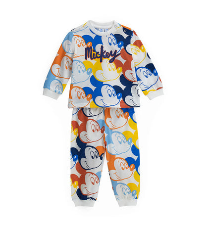 Baby boy's disney mickey mouse pajamas-13