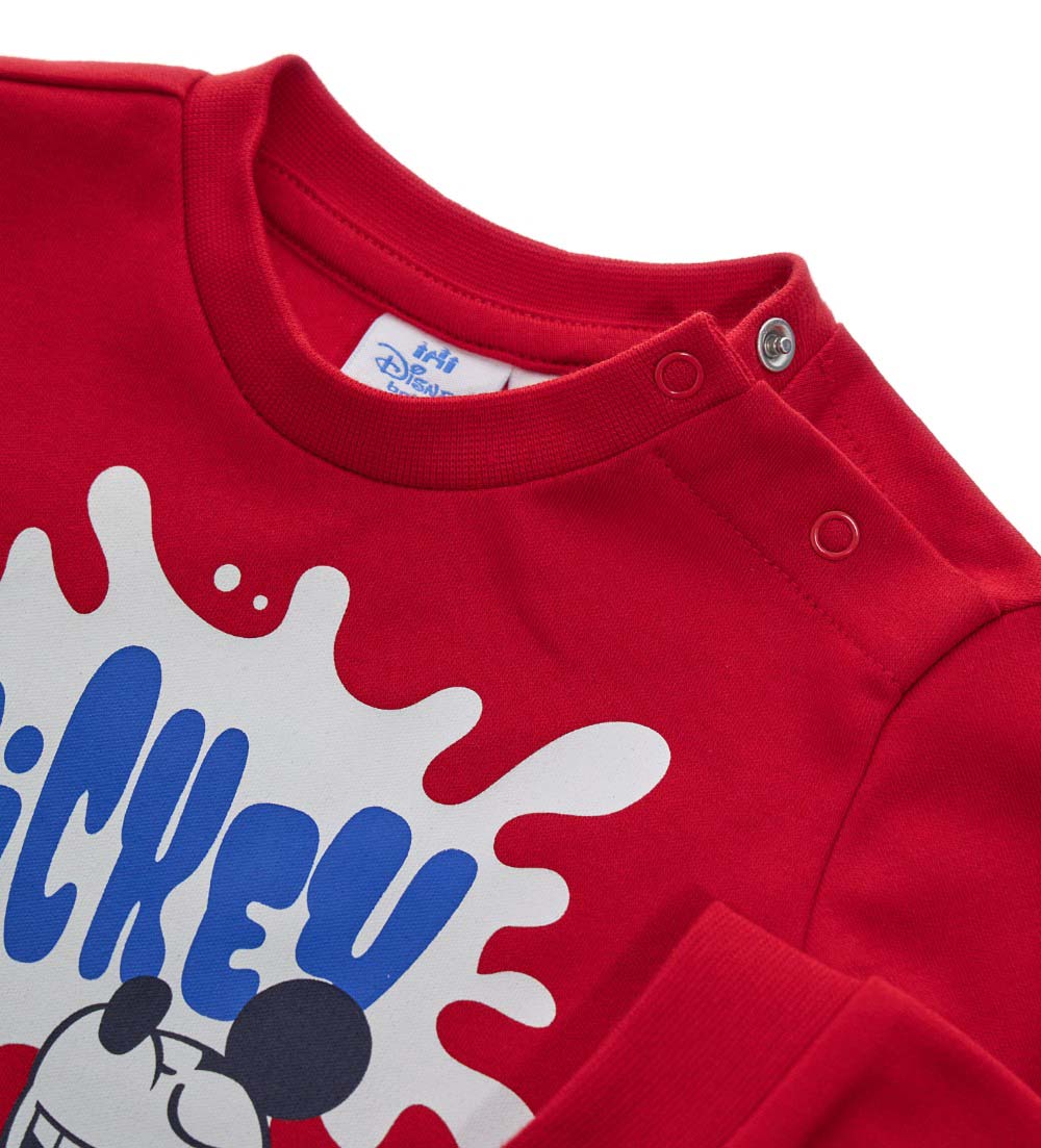 Baby boy's disney mickey mouse pajamas-5