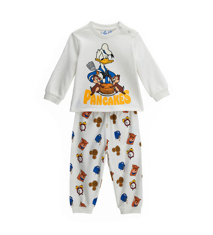 Baby boy's disney donald duck pajamas