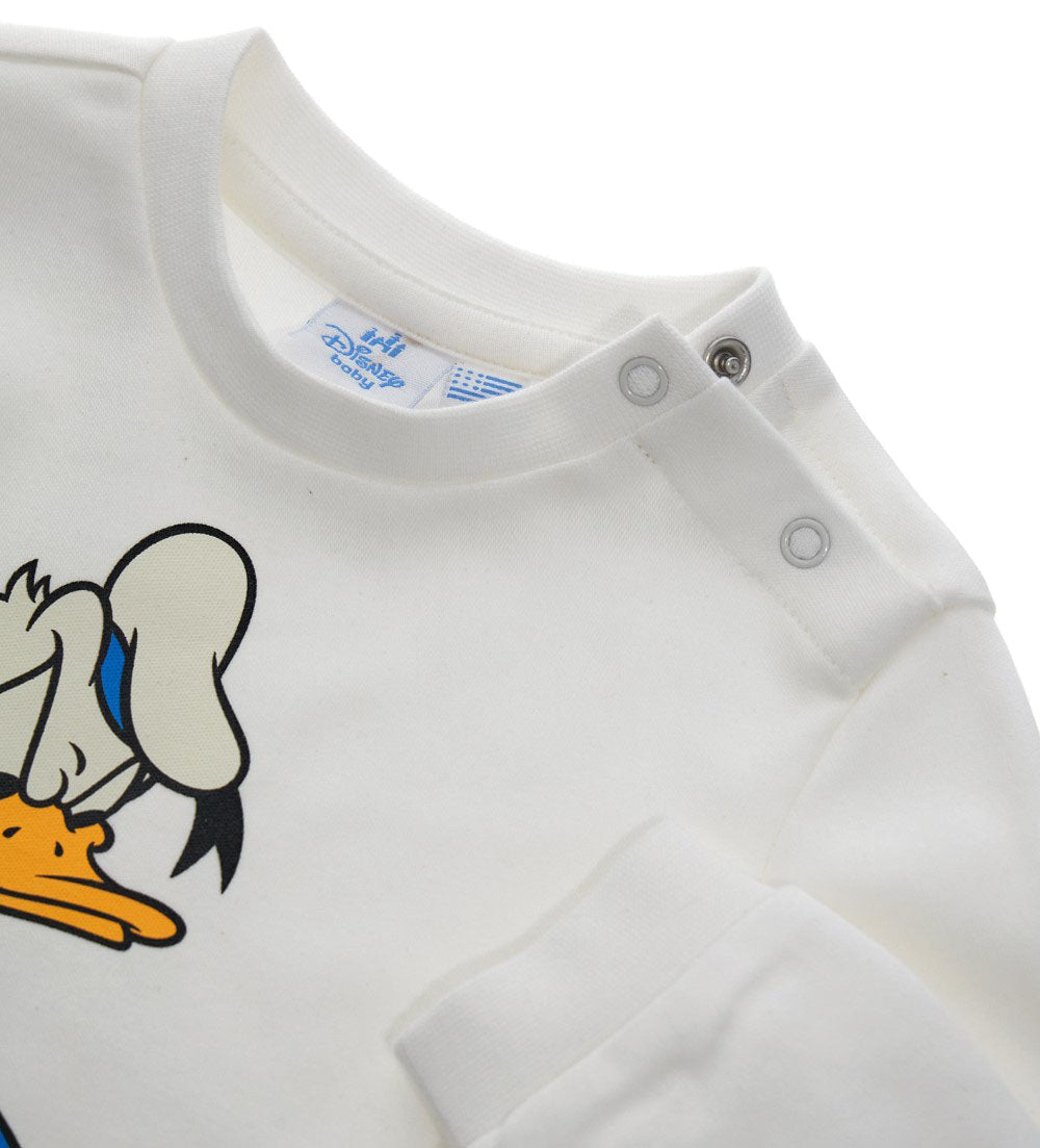 Baby boy's disney donald duck pajamas