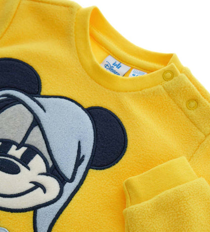 Baby boy's disney mickey mouse pajamas-2