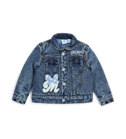 Baby girl's disney denim jacket