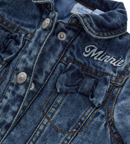 Baby girl's disney denim jacket