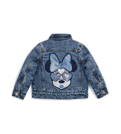 Baby girl's disney denim jacket