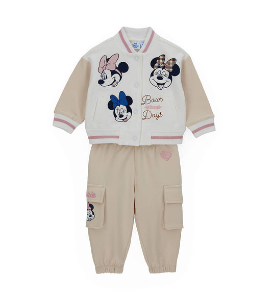 Baby girl's disney minnie tracksuit