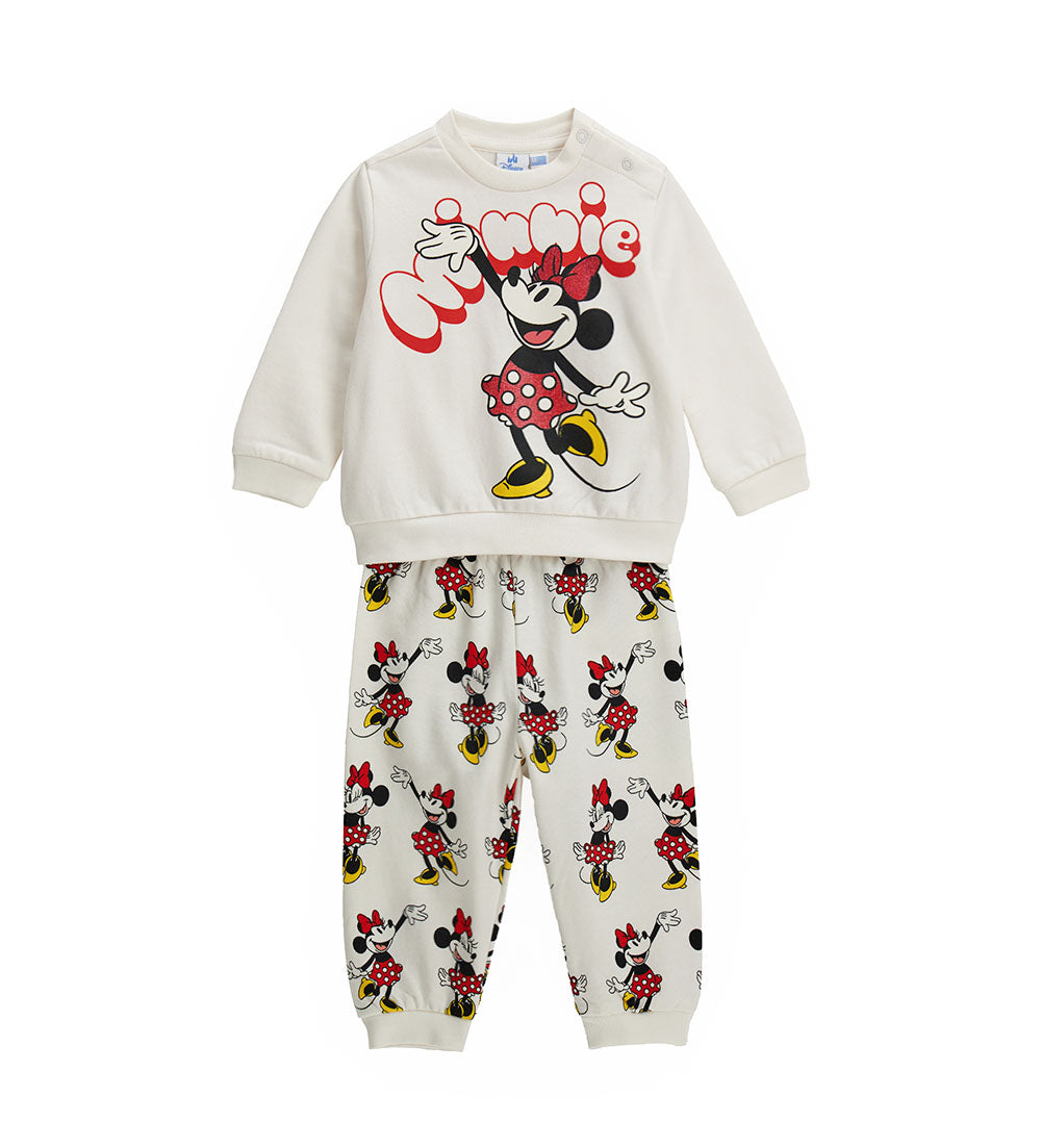 Baby girl's disney minnie pajamas-7