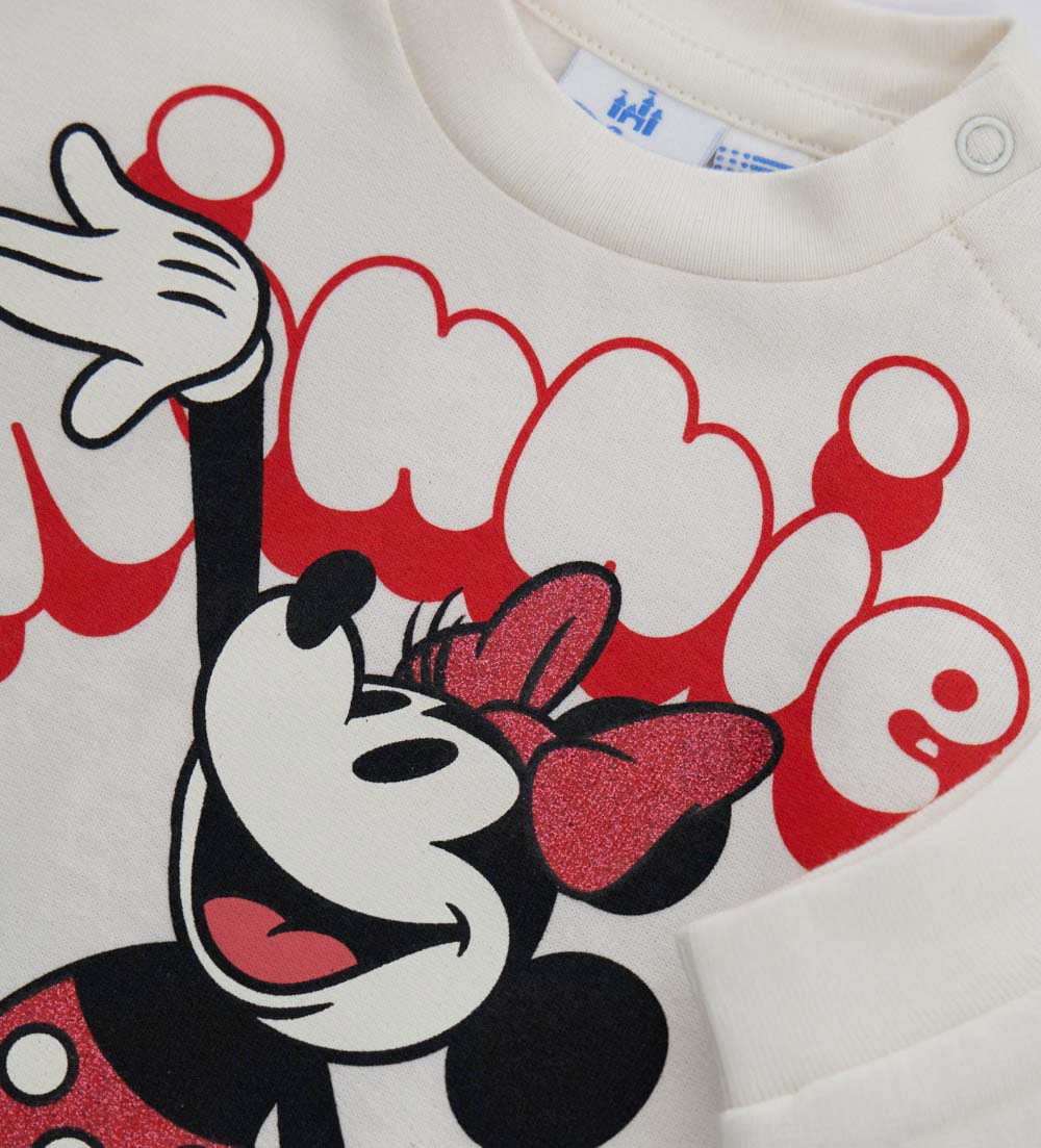 Baby girl's disney minnie pajamas-7