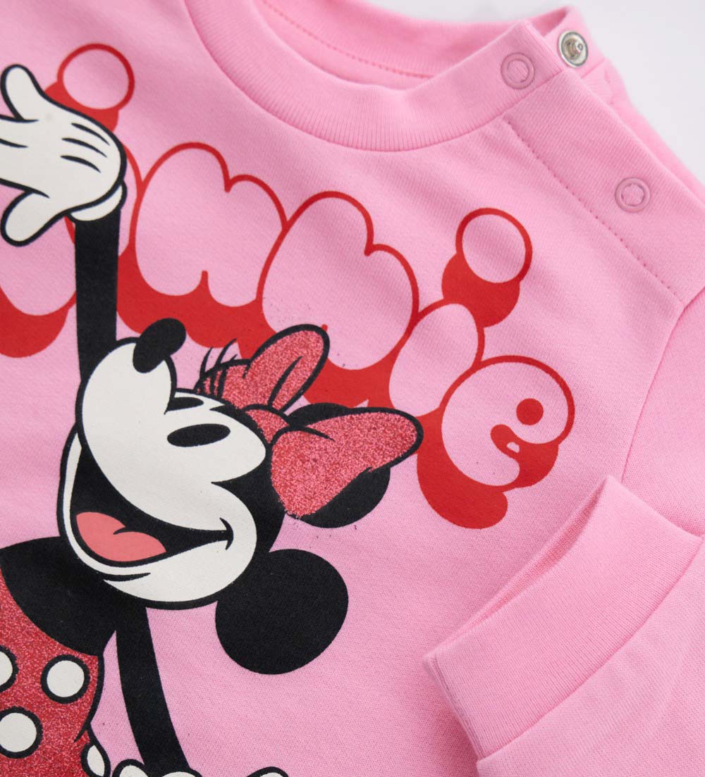 Baby girl's disney minnie pajamas-12